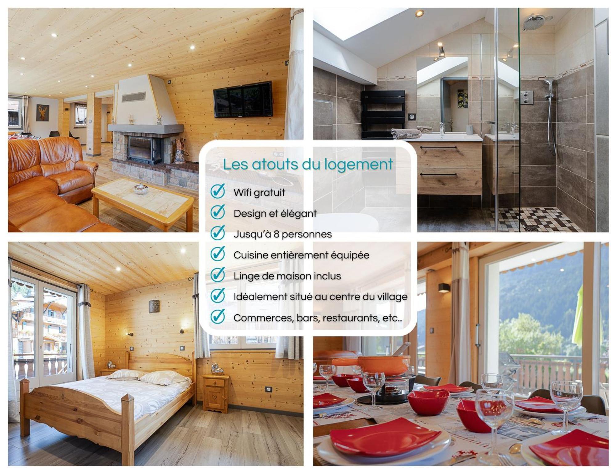 Chalet Les 4 Saisons - Ski, Parking Et Jardin Ла-Шапель-д'Абонданс Экстерьер фото