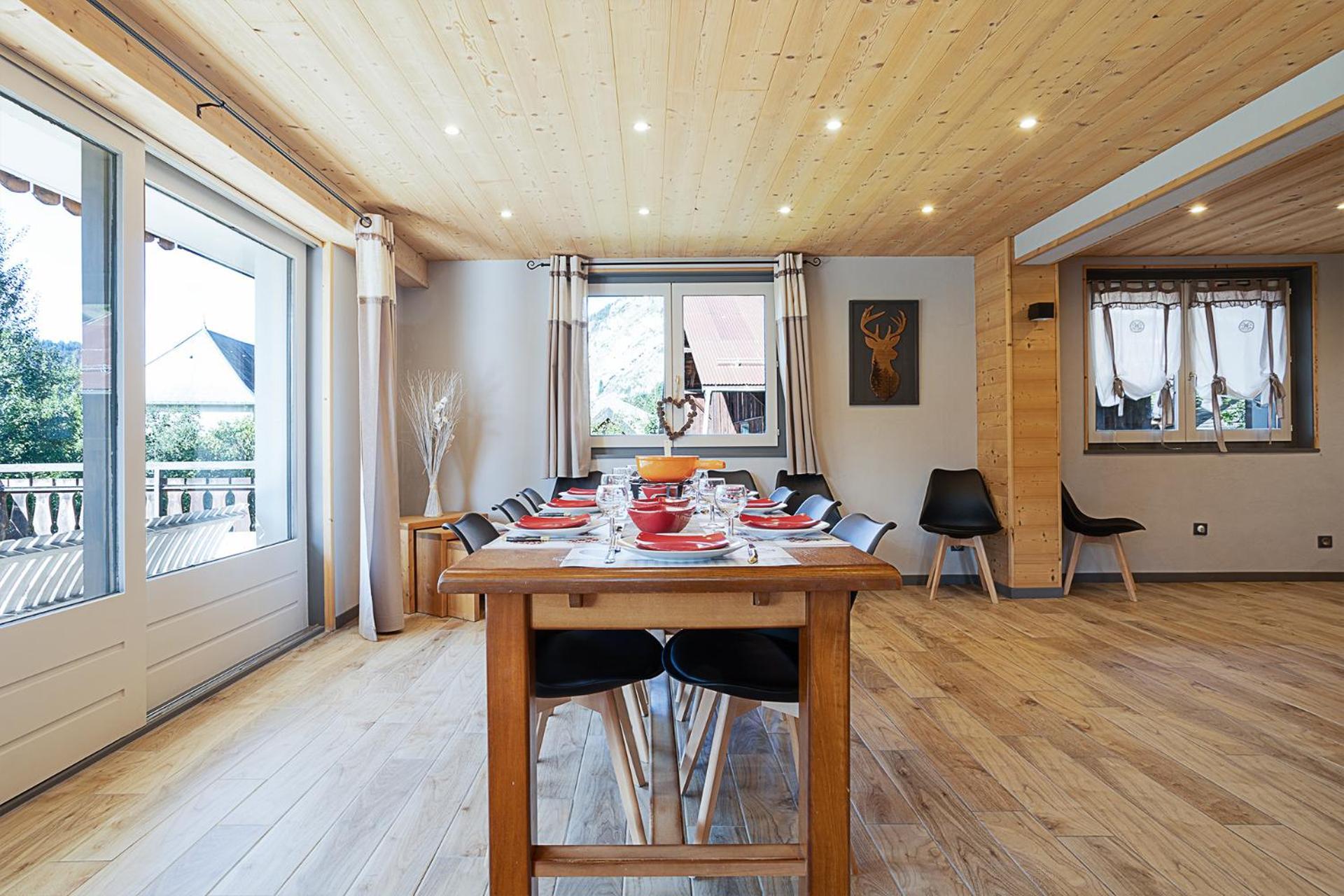 Chalet Les 4 Saisons - Ski, Parking Et Jardin Ла-Шапель-д'Абонданс Экстерьер фото