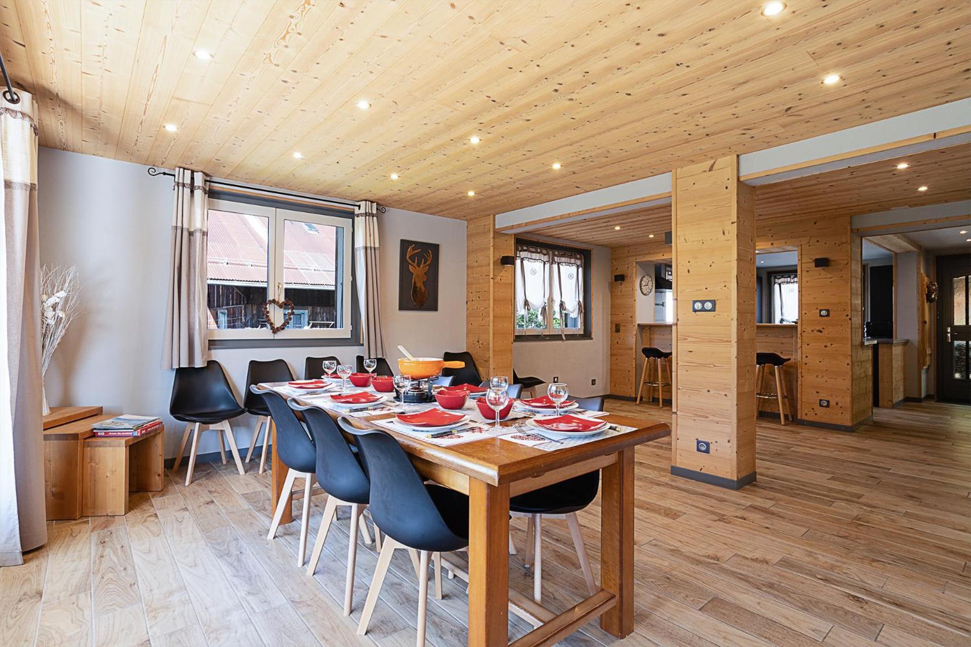 Chalet Les 4 Saisons - Ski, Parking Et Jardin Ла-Шапель-д'Абонданс Экстерьер фото