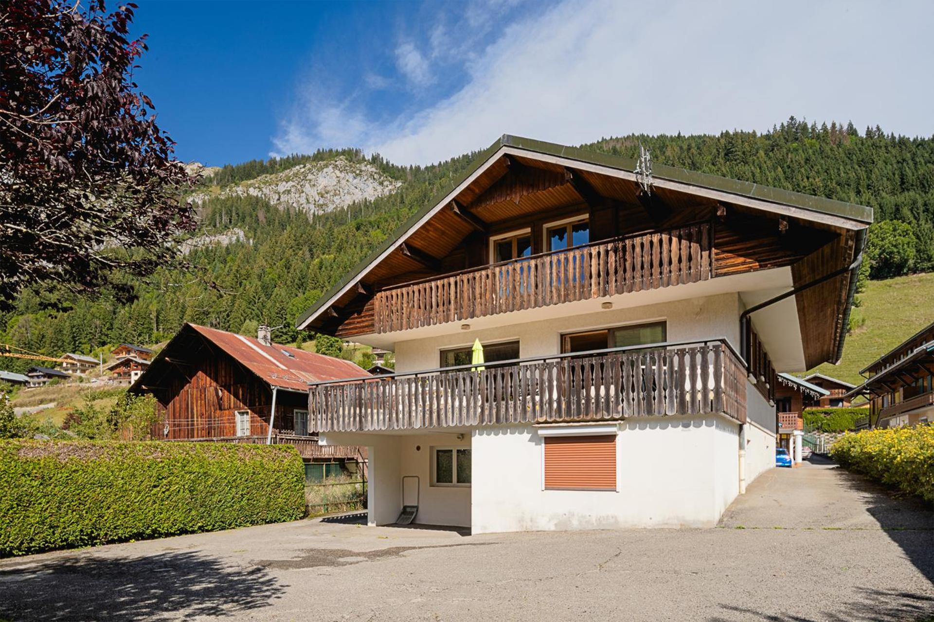 Chalet Les 4 Saisons - Ski, Parking Et Jardin Ла-Шапель-д'Абонданс Экстерьер фото
