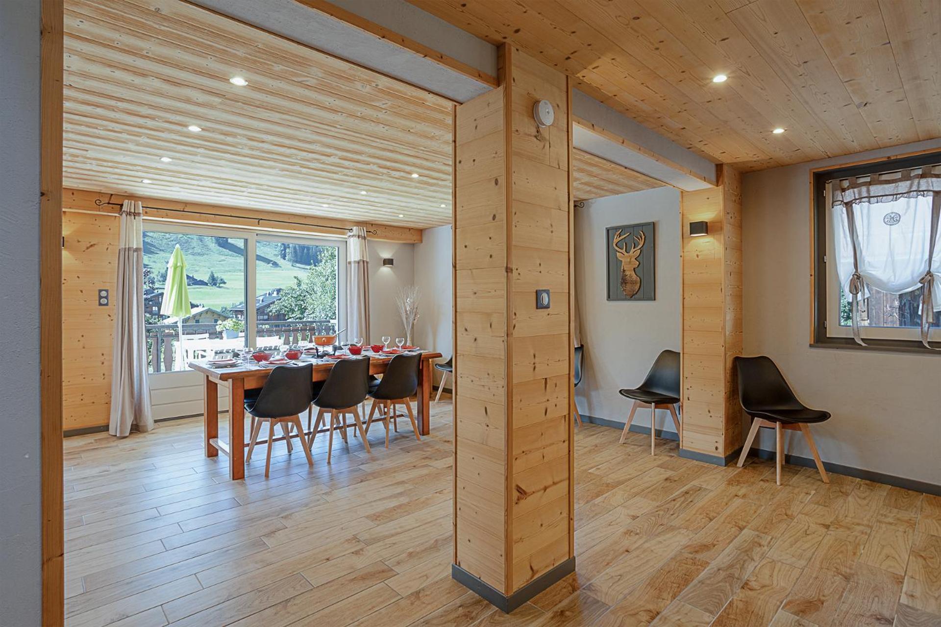Chalet Les 4 Saisons - Ski, Parking Et Jardin Ла-Шапель-д'Абонданс Экстерьер фото